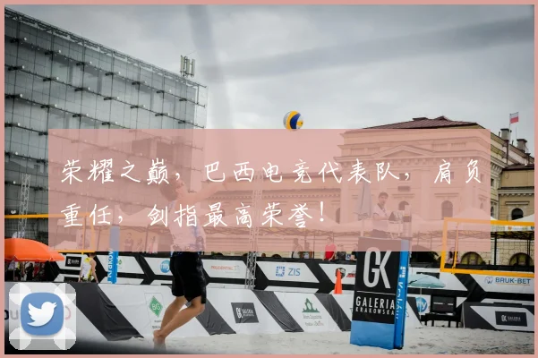 荣耀之巅,巴西电竞代表队,肩负重任,剑指最高荣誉!